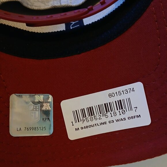 NWT Washington Football Team Era Adjustable - Picture 5 of 7